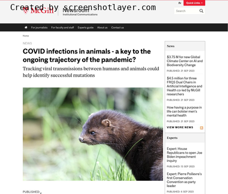 COVID infections in animals - a key to the ongoing trajectory of the pandemic?